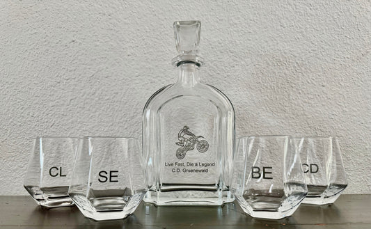 Personalized Decanter Set